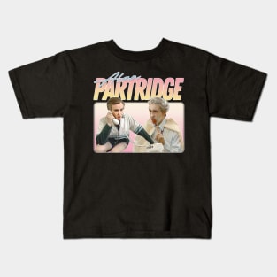 Alan Partridge / Retro Style Fan Artwork Kids T-Shirt